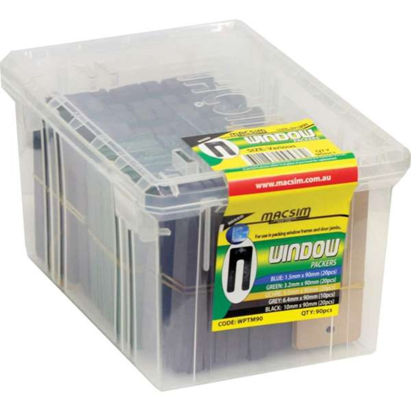 Macsim Window Packers Mixed – Box of 90