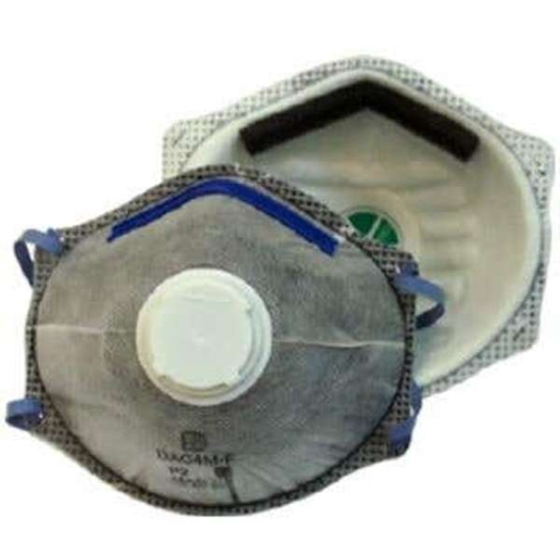 Medalist Dust/Mist/Fumes Face Mask with Carbon Filter – 2 Pack