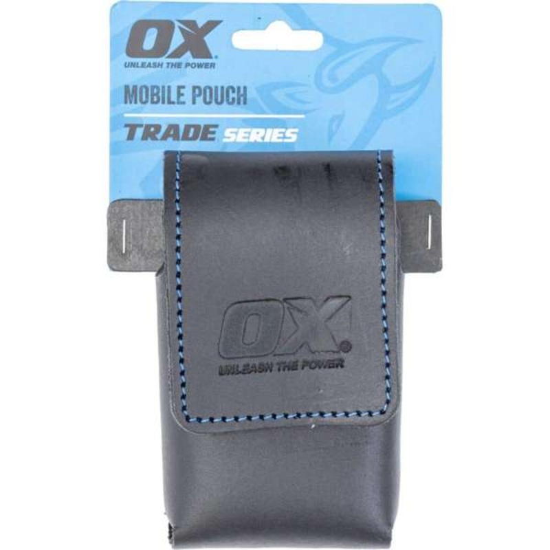 Ox Leather Mobile Phone Holder XL Black