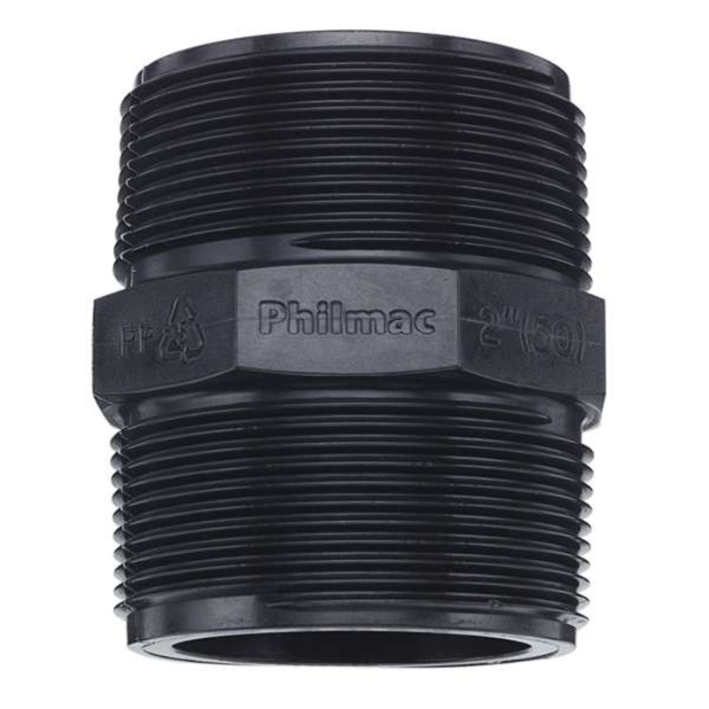 Philmac BSP Threaded Nipple Poly 1