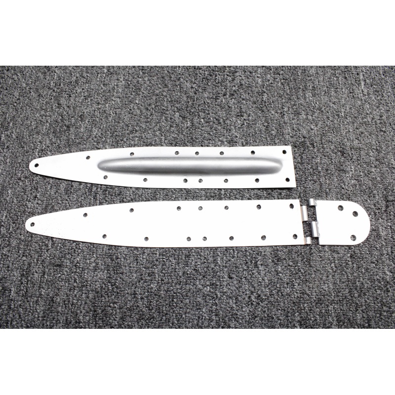 0511280-2 Cessna 172D Cabin Door Hinge Upper RH Assembly (Bead Blasted)