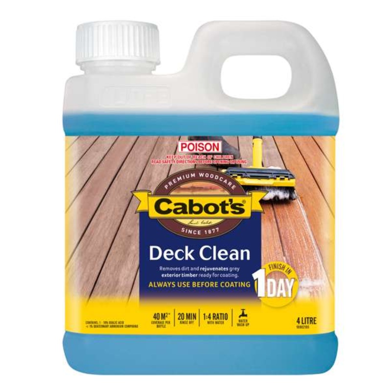 Cabot’s 4L Deck Clean