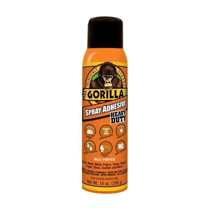 Gorilla Heavy-duty Spray Adhesive 396g