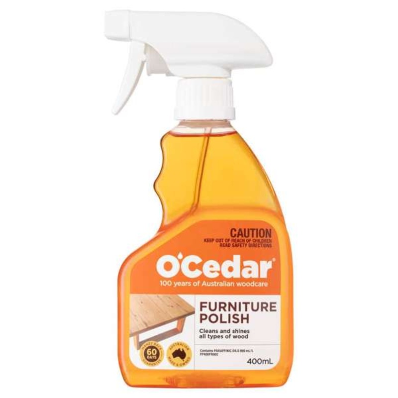 O’Cedar Indoor Furniture Wood Polish 400ml