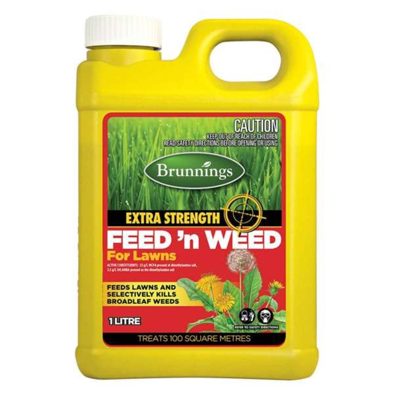 Brunnings Feed ‘n Weed Extra Strength Concentrate 1L