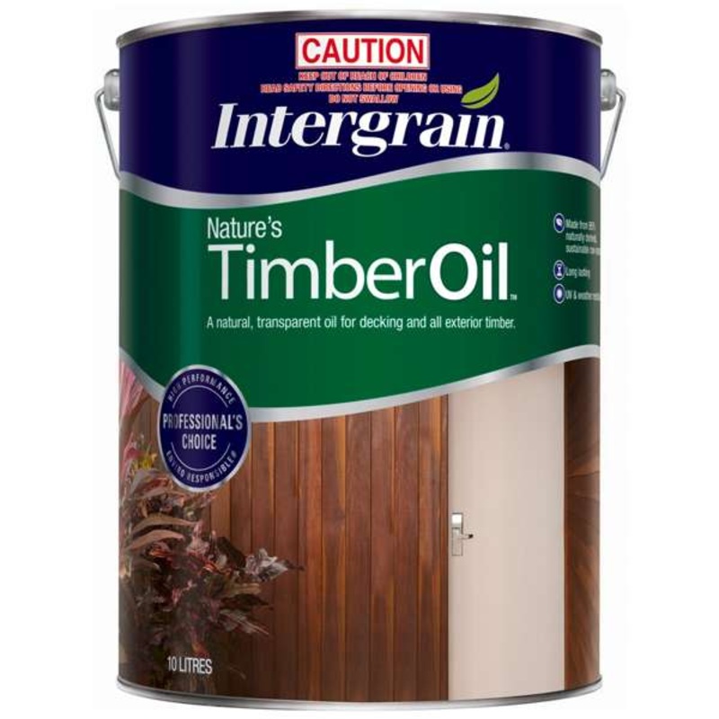 Intergrain 10L Natural Exterior Nature’s Timber Oil