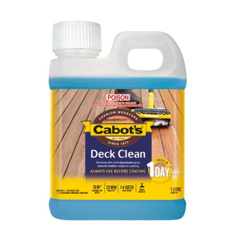 Cabot’s Deck Clean