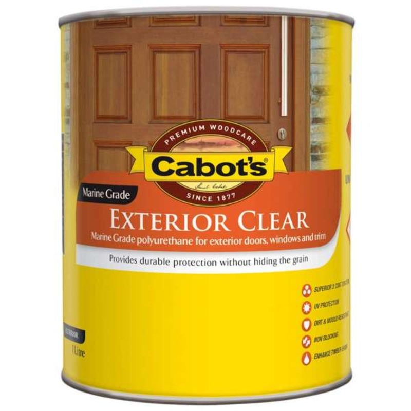 Cabot’s Exterior Clear Oil Based 1L
