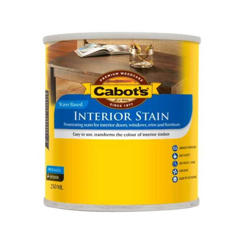 Cabot’s 250ml Jarrah Water Based Interior Stain