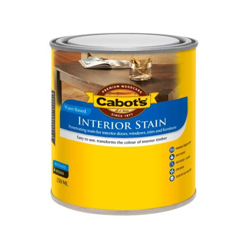 Cabot’s 250ml Maple Water Based Interior Stain