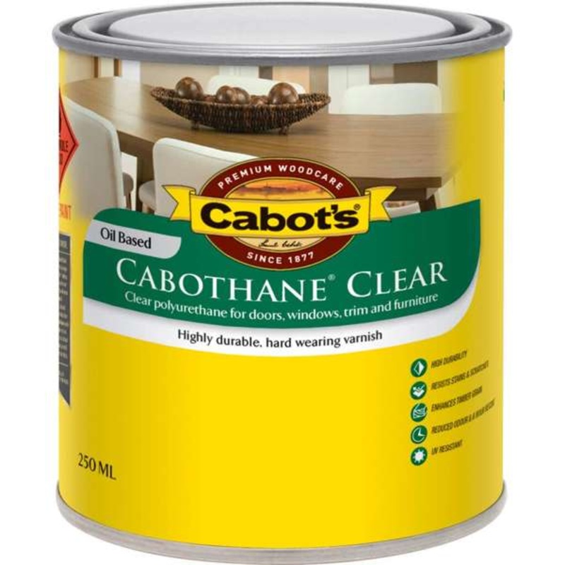 Cabot’s Cabothane Oil Based Gloss Clear 250ml
