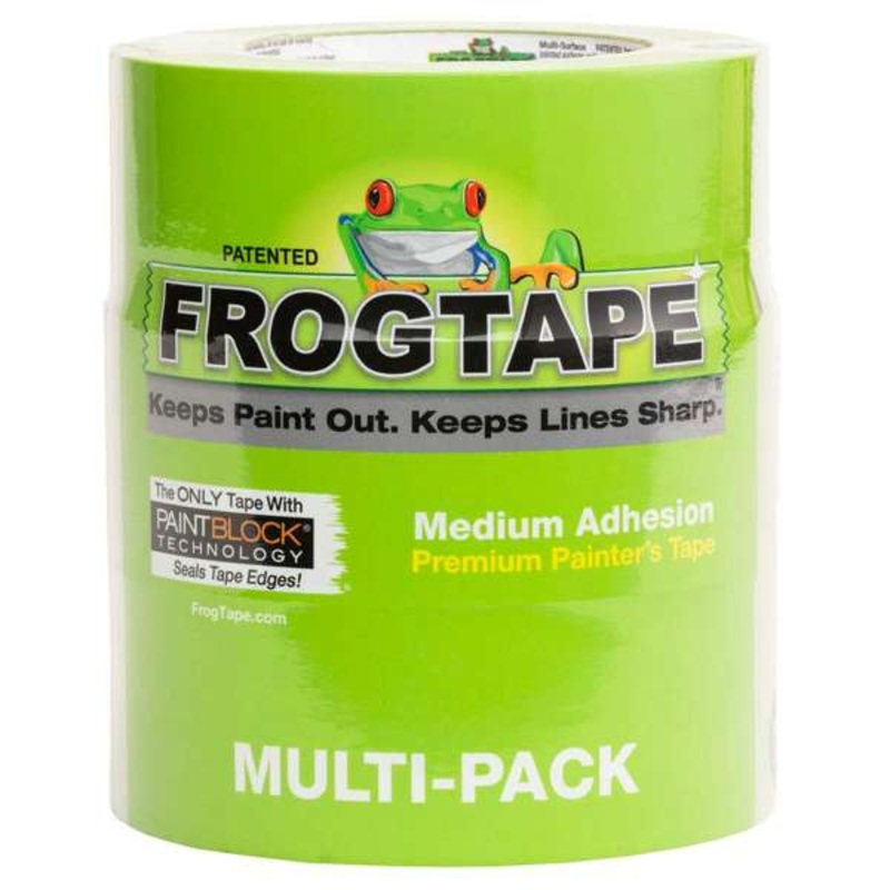 FrogTape Multi-Surface Painter’s Tape 48mm x 55m – 3 Pack