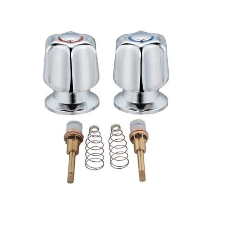 Mildon Emerald Wall Tap Assembly Recess – Chrome