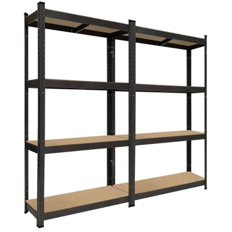 Garage Select 4 Shelf Boltless Storage Unit – Twin Pack