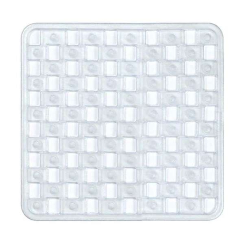 Supertex PVC Shower Mat Clear 500 x 510mm