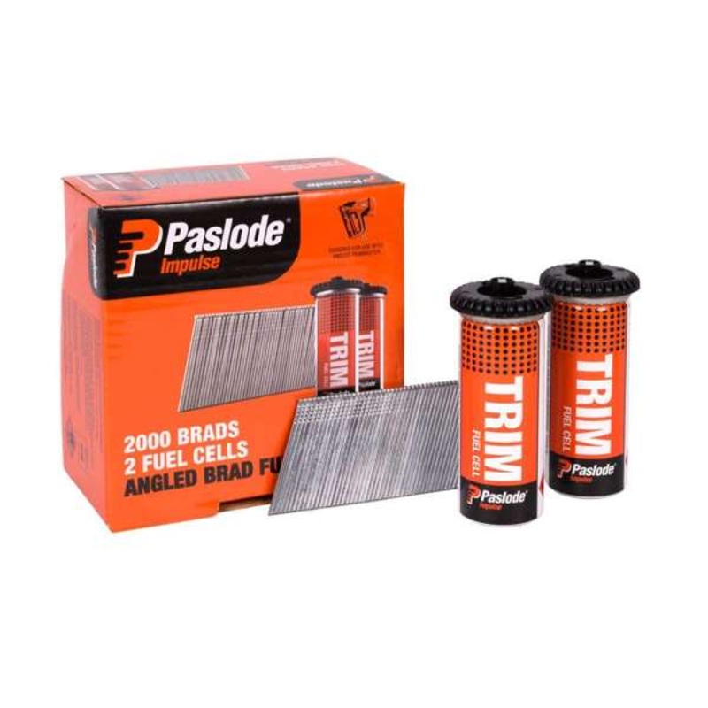 Paslode Brad Fuel Zinc Plated 45 x 1.6mm – 2,000 Pack