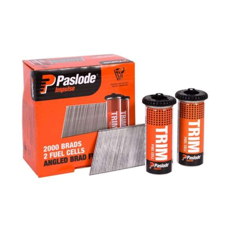 Paslode Brad Fuel Zinc Plated 50 x 1.6mm – 2,000 Pack