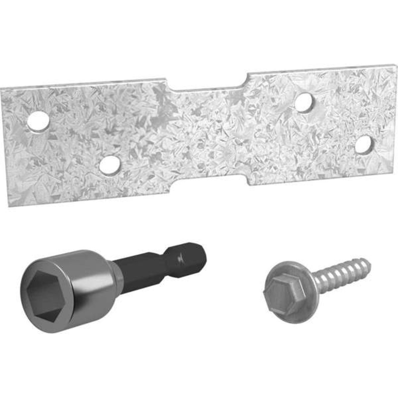 Plate Bracket Repair Kit 120 x 35mm – 4 Pack