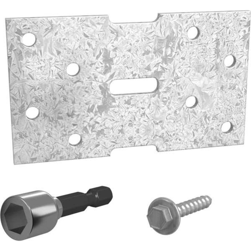 Plate Bracket Repair Kit 120 x 70mm – 4 Pack