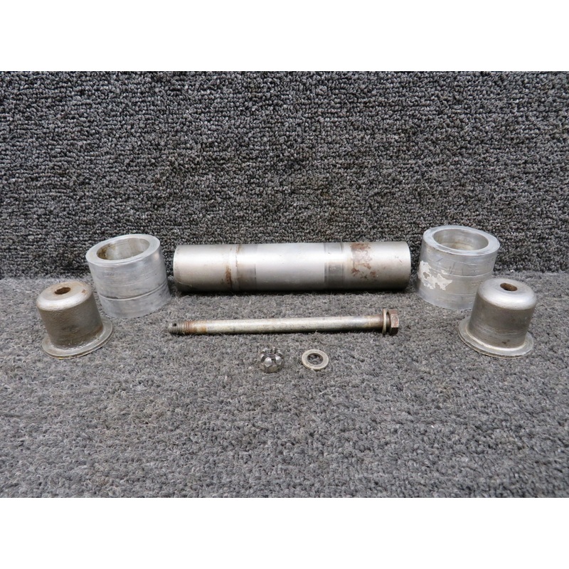 0543003, 0543037-1, 0543001 Cessna T210M Nose Gear Axle Tube w Spacers & Ferrule