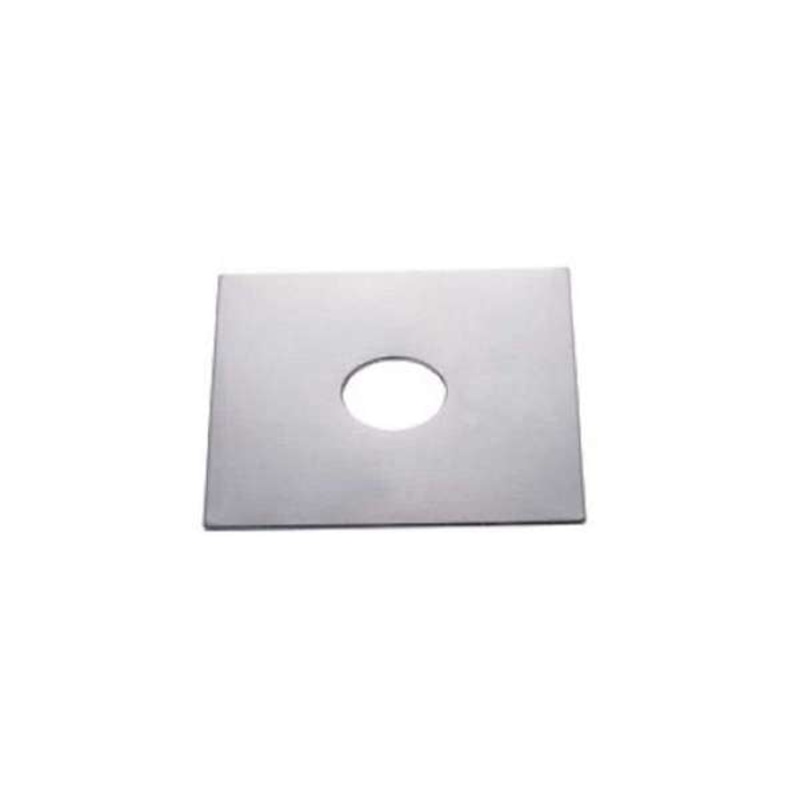 Mildon Cover Plate Square Flat – Chrome