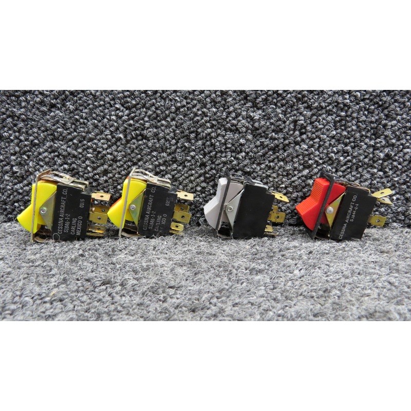 S1844-1-1 Cessna 337G Rocker Switch Set of 4
