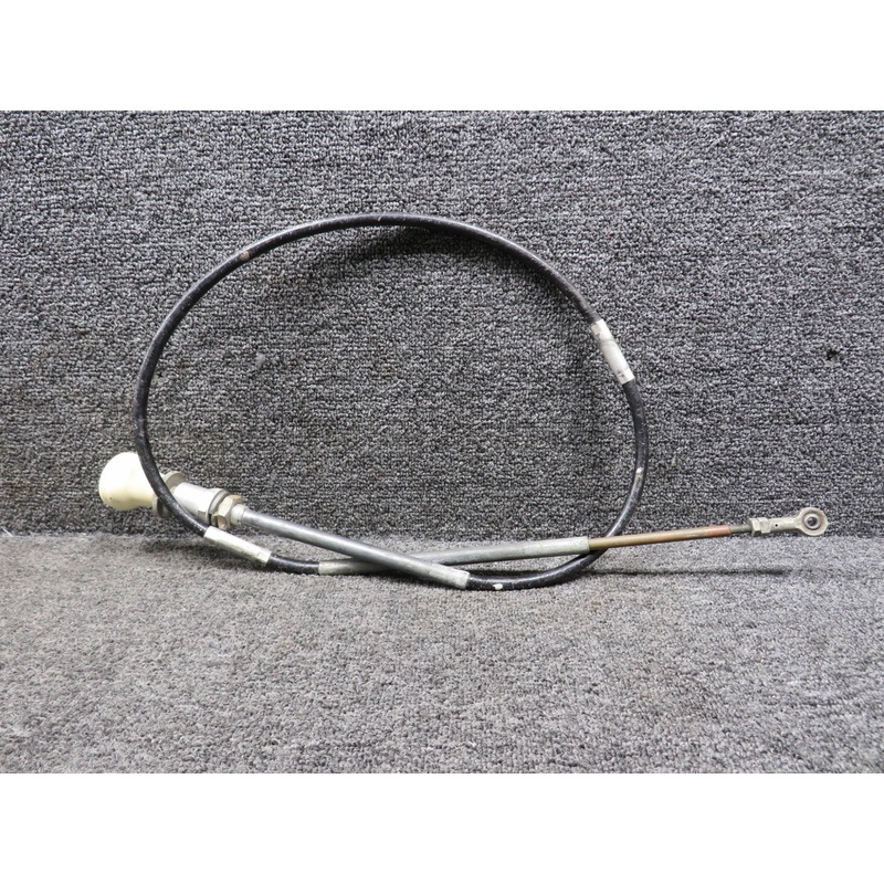 S1222-7 (Use: S1222-15) Cessna 172G Throttle Control Cable Assembly (Length: 44)