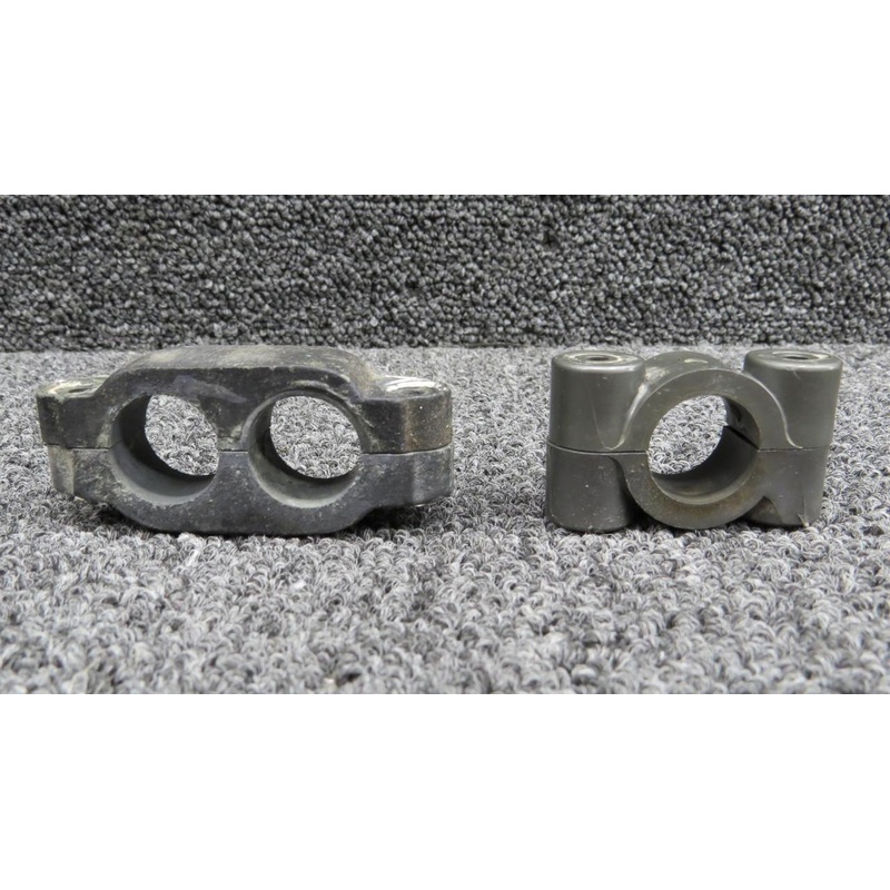 S1674-1, 0411264-9 Cessna 337G Rudder Bar Bearing Support Set of 2