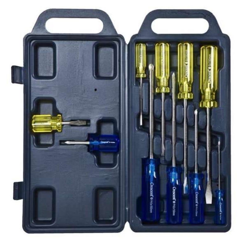 Crescent DIY Screwdriver Set – 10 Piece