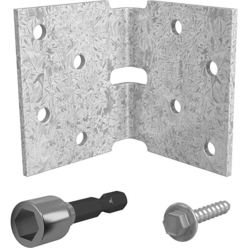 Angle Bracket Repair Kit 60 x 60 x 70mm – 4 Pack
