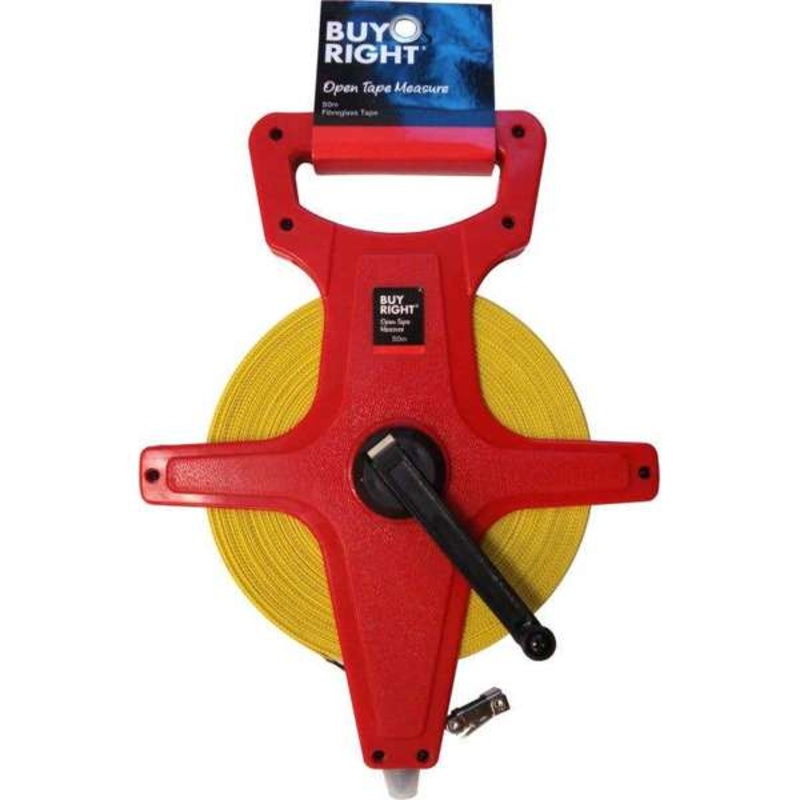 Buy Right 50 Metre Open Tape Measure