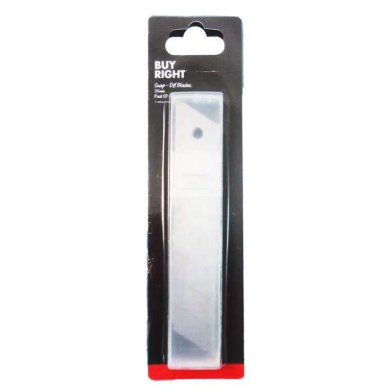 Buy Right Snap Knife Replacement Blades 25mm – 10 Pack