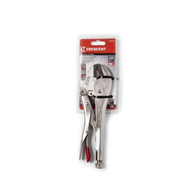 Crescent Plier Locking Straight Jaw 10 250mm