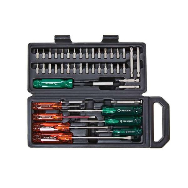 Crescent Ultimate Screwdriver Set – 44 Piece