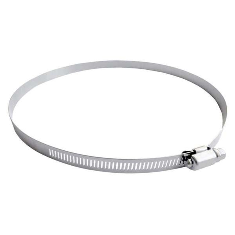 Alpine Ventilation Stainless Steel Worm Clamp 125mm – 2 Pack