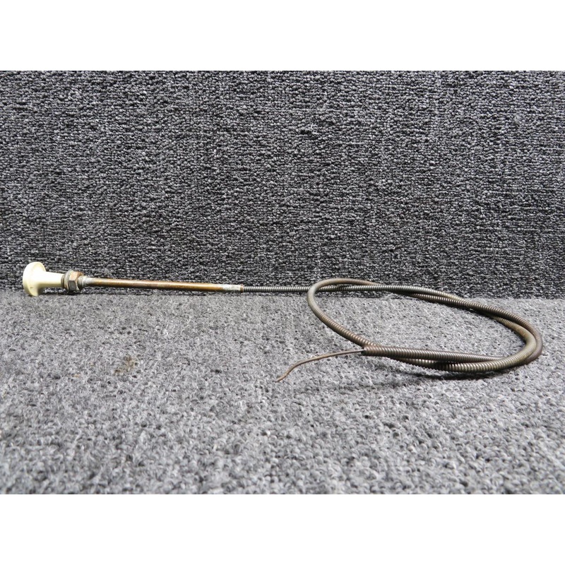 S1239-14 (Use: S1239-16) Cessna 172D Fuel Strainer Drain Control Cable (Length: 36)