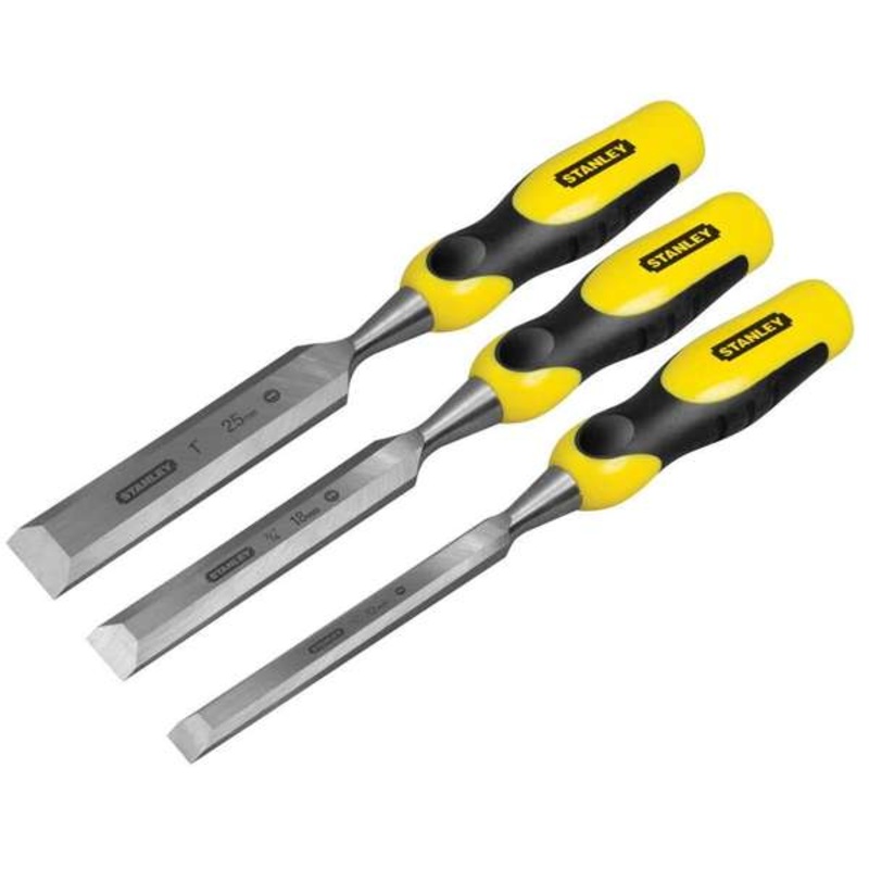 Stanley Dynagrip Chisel Set – 3 Piece