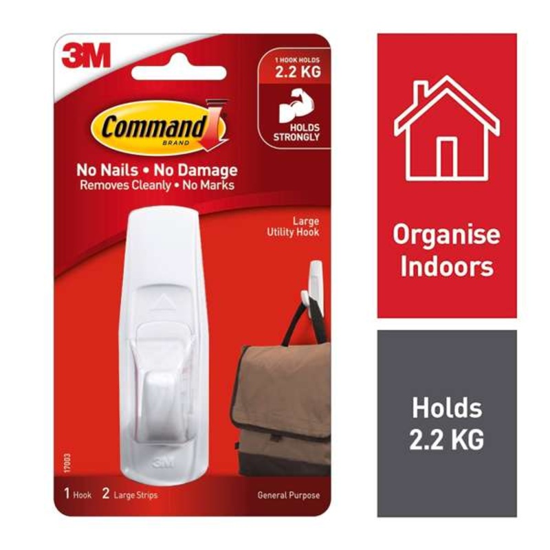 Command Large Hook – 1 Pack