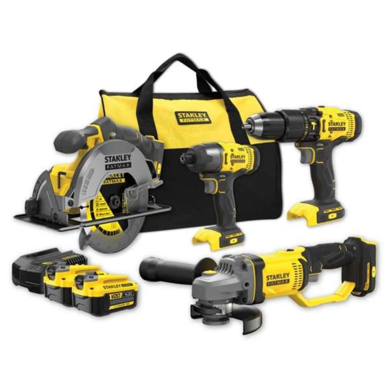 Stanley FatMax V20 18V Combo Kit – 4 Piece SFMCK469m2- x E