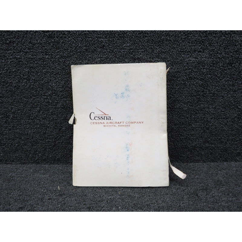 P250-12 Cessna 185 & 185A Skywagon Parts Catalog (1961)