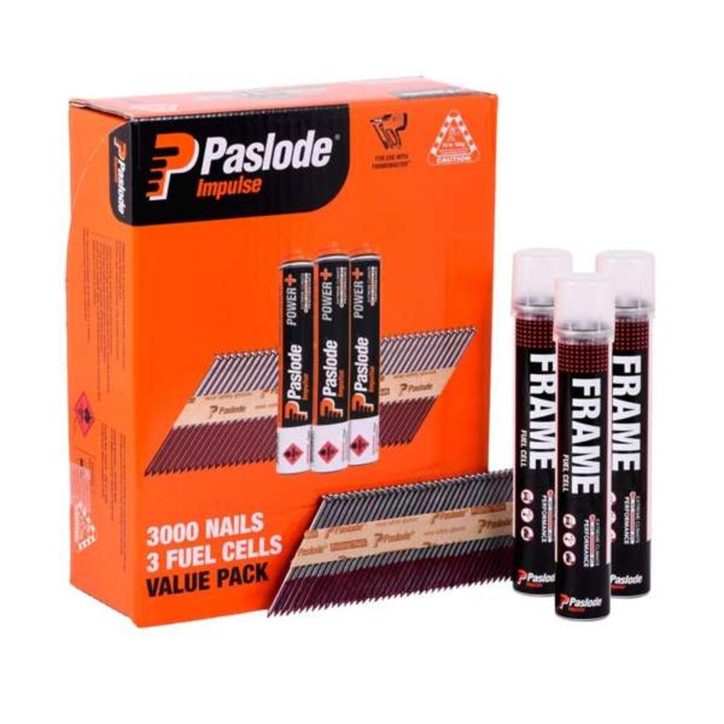 Paslode Framing Nails 75 x 3.06mm – Box of 3,000