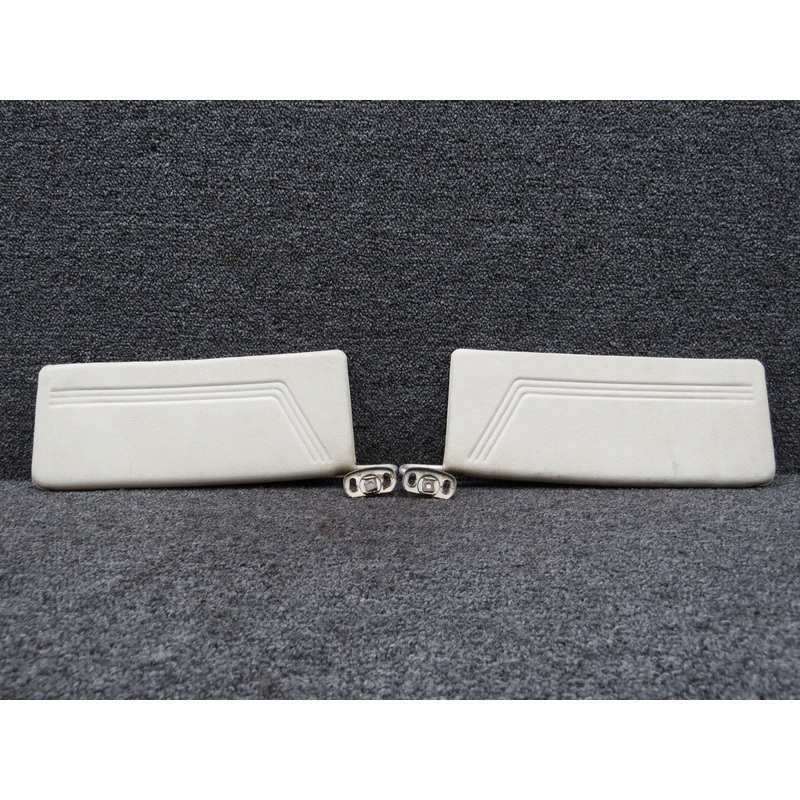 0700122-13, 0700122-12 Cessna 182M Sun Visor Set LH and RH