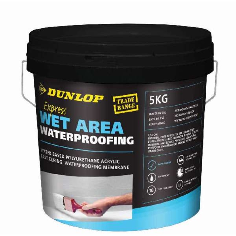 Dunlop Express Wet Area Waterproofing 5kg
