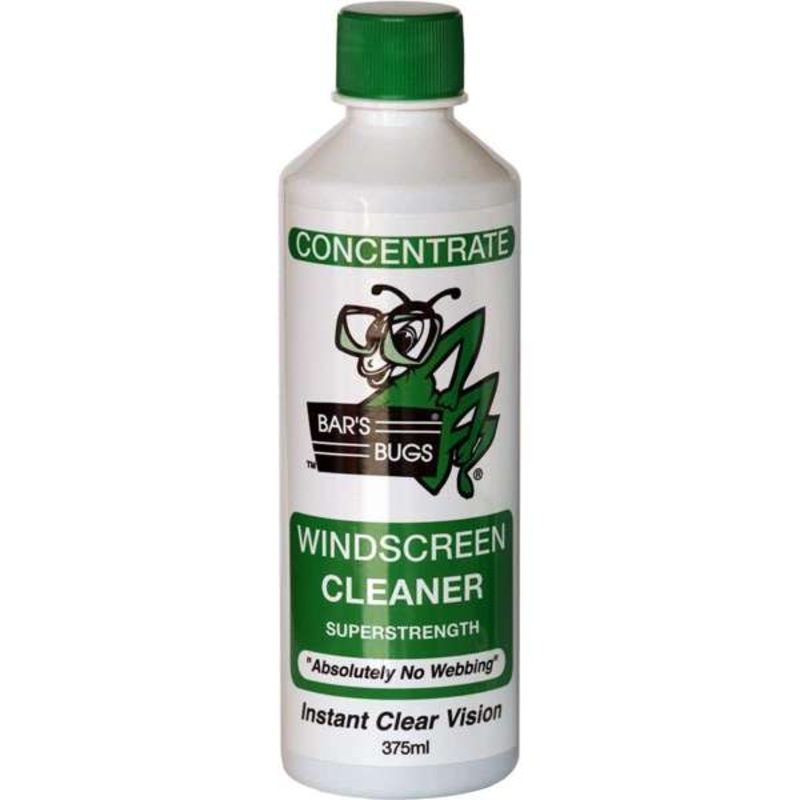 Bar’s Bugs Windscreen Cleaner Concentrate 375ml