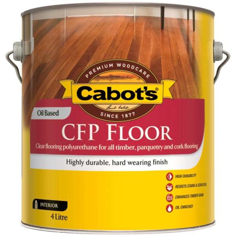 Cabot’s CFP Floor Oil Based Gloss 4L