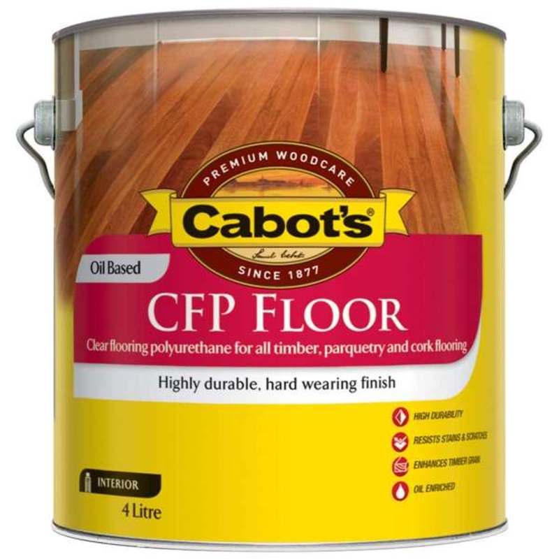 Cabot’s CFP Floor Oil Based Satin 4L