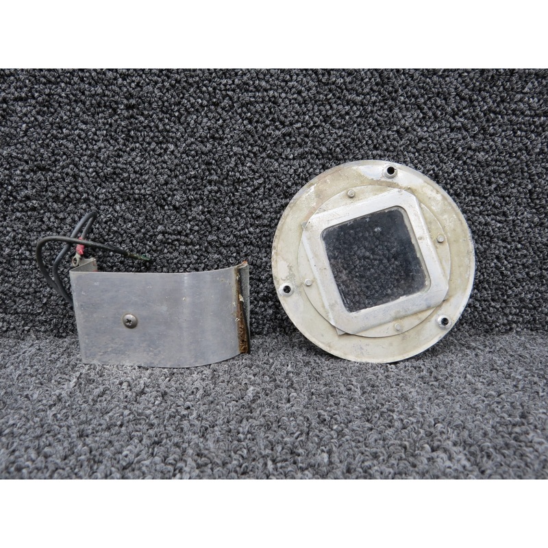 0700616-1, 1270432-2, 0513208-1 Cessna 205 Courtesy Light Lamp, Shield & Cover
