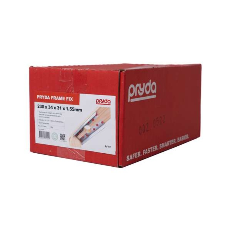 Pryda Frame Fix V2 230 x 34 x 31 x 1.55mm – Box of 10