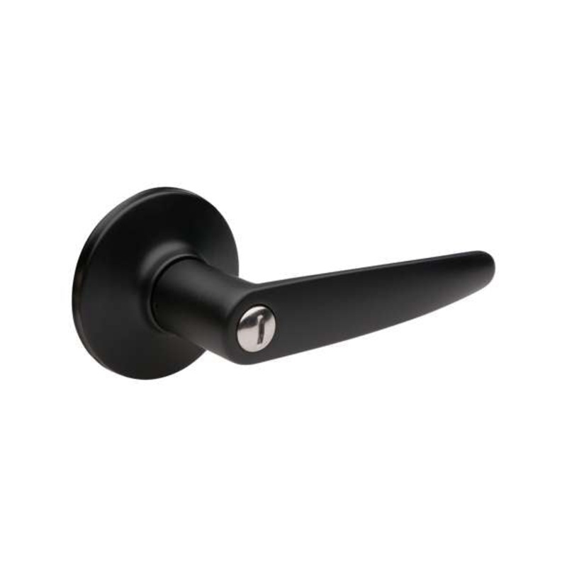 Lane Avalon Lever Privacy Set Matte Black