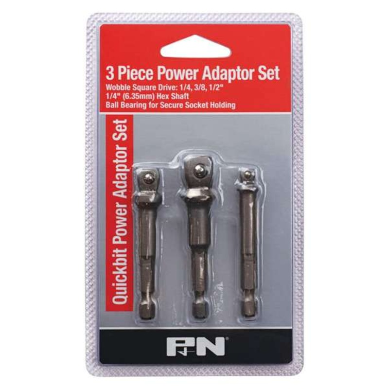 P&N Quickbit Power Adaptor Set – 3 Piece